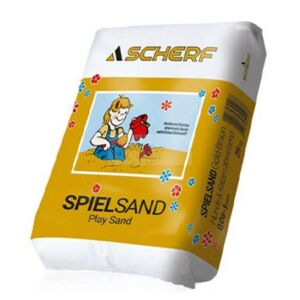 SCHERF kutyákat és macskákat távol tartó játszóhomok 0-1mm PE zsák - Miami fehér 15kg