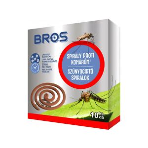 BROS B012 szúnyogirtó és riasztó spirál 10db 135932265 - Bros