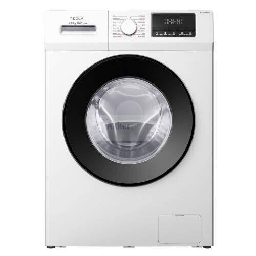 Elölnézet a Tesla WF81460T 8kg elöltöltős mosógépről