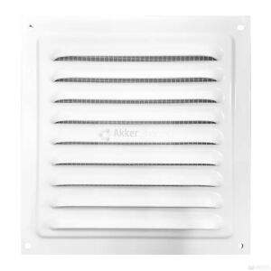 VENTS MVM 300S A alumínium szellőzőrács, szögletes, 300*300mm - fehér 135932690 - Víz, Gáz & Fűtésszerelés