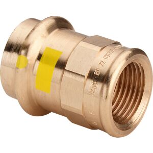 VIEGA 2612 Profipress G vörösréz átmeneti idom, gázra 28mm - 1" BM
