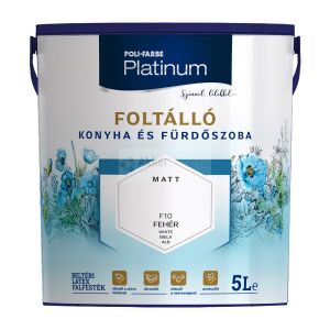 POLI-FARBE Platinum Foltálló Konyha és fürdőszoba F10 5l