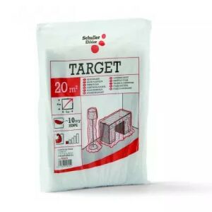SCHULLER Target S10 4*5m takarófólia, HDPE - átlátszó