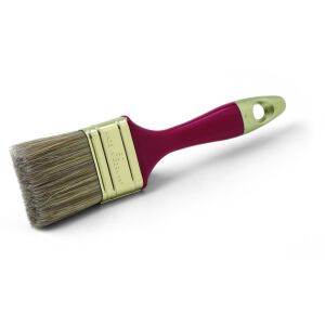 SCHULLER Timber M laposecset, kevert sörte, vörös-arany műanyag nyél, monoblokk 40mm 135933974 - Festőecset