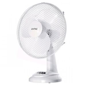 ENTAC 35W hordozható asztali ventilátor, fehér - Entac