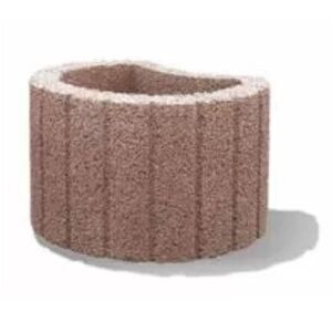 VIASTEIN Lunetto 30x25x20 cm barna (mini növény edény) 135934190 - Viastein