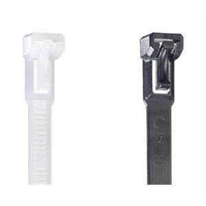 ELEMATIC Oldható kötegelő 200*7,5mm - fekete