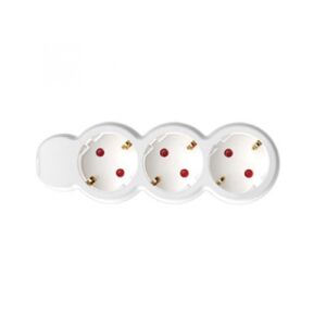 SOMOGYI Hálózati elosztó 1,5m fehér NV 3/WH 135934504 - Home