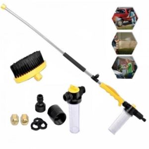FOXMAG24 Комплект пистолет за вода под високо налягане за почистване на автомобили и градина с аксесоари - Миялна машина под високо налягане
