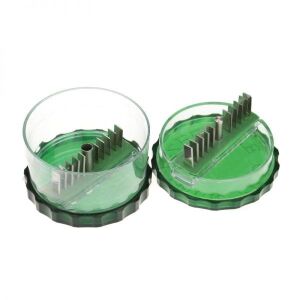 Tocator Garlic Pro pentru usturoi, actionare manuala prin rotire, lame rezistente din otel inoxidabil 141590262 - Tocatoare de bucătărie