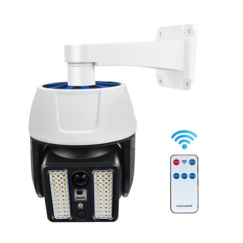 Szolár LED Lámpa Mozgásérzékelővel - Kamu Biztonsági Kamera, 66 LED 141623506
