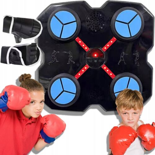 Interaktív Zenei Boxgép LED - Bluetooth, 100x30cm, Fekete 141592432