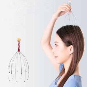 Fejbőr Masszírozó Készülék - Stresszoldó és Relaxáló