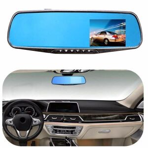 Oglinda retrovizoare cu camera video FOXMAG24 DVR cu ecran de 4.3 inch in interiorul masinii - Camere auto