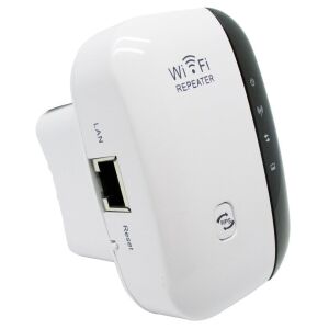 WiFi Jelismétlő / Repeater - 300Mbps, 2.4GHz