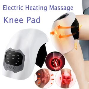 Intelligens Térdmasszírozó - Vibrációs és Fűtő Funkcióval, USB Töltéssel