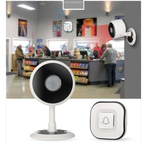 Sonerie wireless Wi-Fi cu senzor de mișcare, sistem de securitate smart home - Sonerii