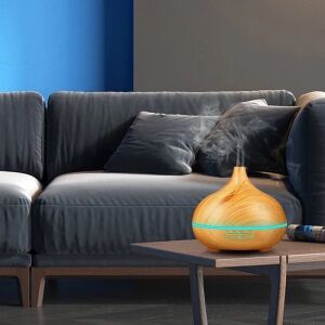 Ubitec Ultrahangos Párásító és Aromadiffúzor - 300ml, Világos Fa