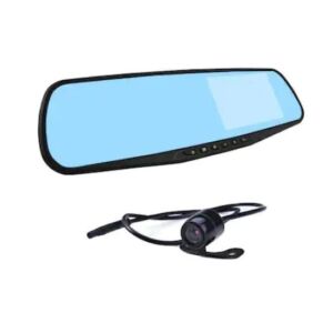 FOXMAG24 Camera auto DVR cu oglinda retrovizoare si camera de rezerva - Camere auto