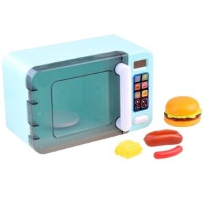 Játék Mikrohullámú Sütő Hanggal és Fénnyel - 26,5 x 17 x 13 cm
