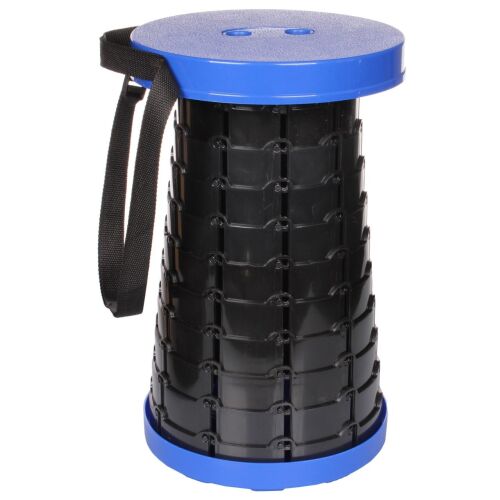 MAKS Teleszkópos Összecsukható Szék - Kék, Hordozható, Állítható 141586538