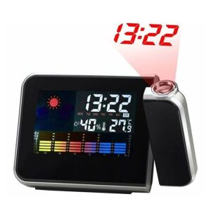 FOXMAG24® LED Projektoros Óra - Színes Kijelző, Ébresztő, Naptár