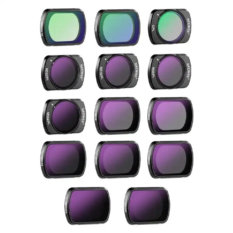 Szűrőkészlet DJI Osmo Pocket 3 Neewer FL-P10-hez (ND8~1000,LPR,MI...