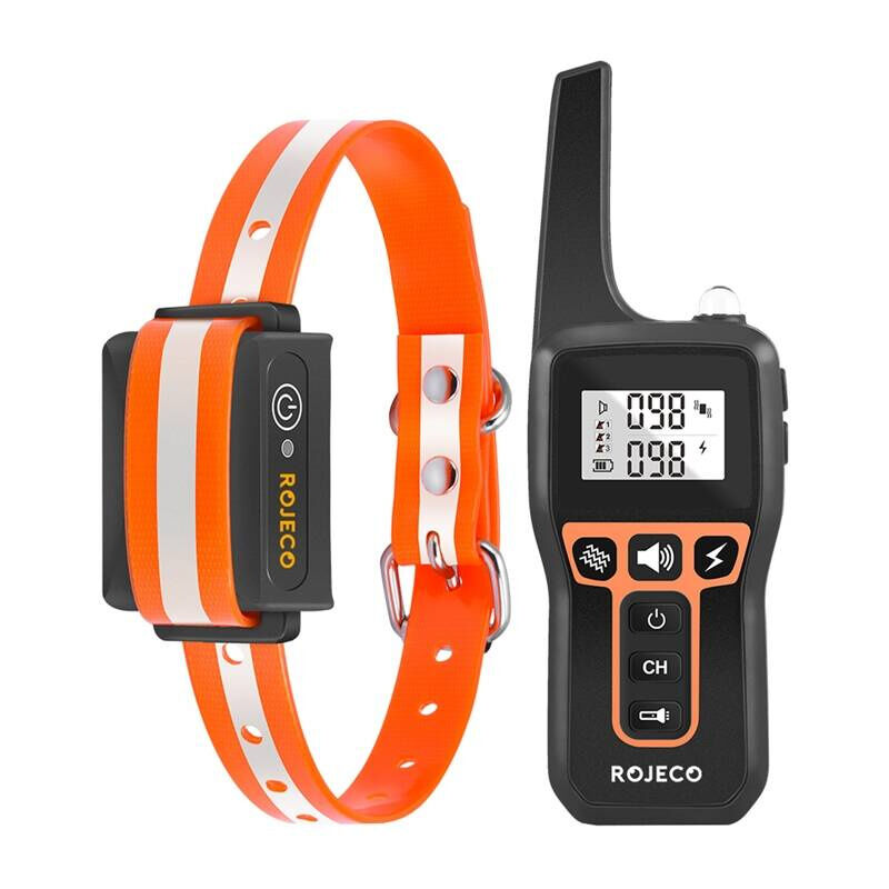 Rojeco 1000m elektromos nyakörv PD529 (narancssárga)