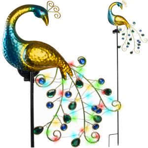 Napfény lámpa páva Gardlov 25281