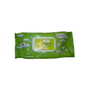 Nedves törlőkendő 72 lap/csomag Baby Well Oliva 135991722 - Well Done
