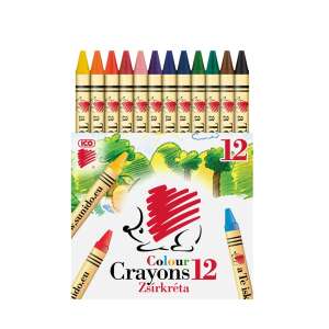 Crayon set, triangle thick nebulo, 12 colours