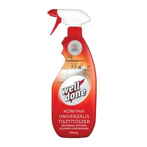 Konyhai univerzális tisztítószer szórófejes 750 ml Well Done 135994020 - Well Done