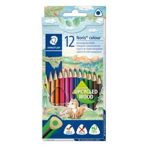 Színes ceruza készlet, háromszögletű, STAEDTLER "Noris Colour 187", 12 különböző szín 136001267