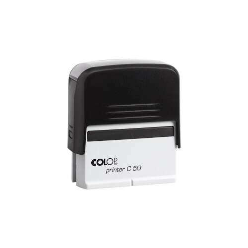 Stamp c50 Drucker colop schwarzes Gehäuse/schwarzes Kissen