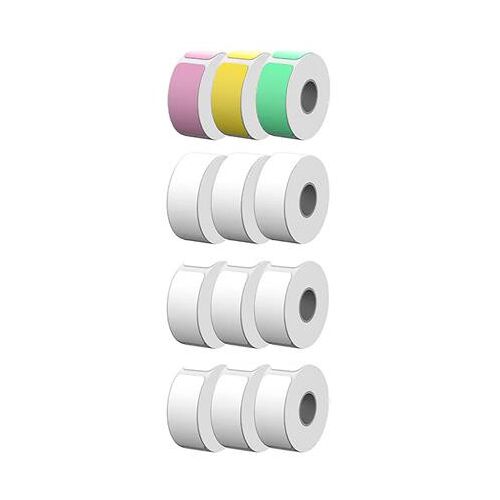 KODAK M50 Címke tekercsek, 12 tekercs (3 színes, 9 fehér)