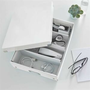 Leitz Click & Store Weiße Box mit Organizer und Bürobedarf - Haushaltszubehör