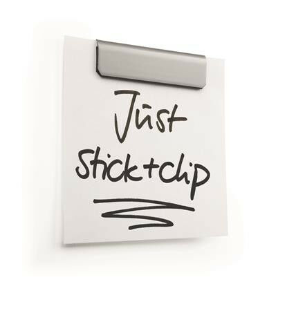 WYTRZYMAŁY KLIPS DURAFIX 60mm klips na notatkę 5 sztuk srebrny