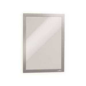 Durable Duraframe® A4 Magnetic Info Frame, Silver - Durable