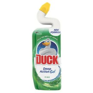 WC-tisztítógél, 750 ml, DUCK "Deep Action Gel", fenyő illat 136012920 - Szaniter tisztítószer, WC illatosító és Vízkőoldó