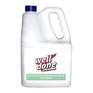 Mosogatószer 5 liter kézi fertőtlenítő hatással Well Done Fresh Orange 136017172 - Well Done