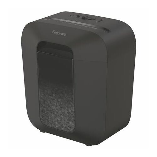 Iratmegsemmisítő, mini-konfetti, 6 lap, FELLOWES "Powershred® LX25M"