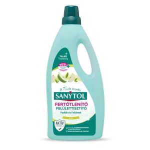 Felület tisztító-és fertőtlenítőszer, 1 l, SANYTOL, alma 136020805 - Általános tisztítószer