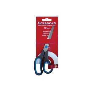 Schere 21,5cm, Büro-Gummigriff, fornax 9609,