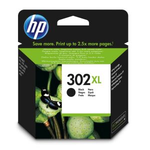 HP 302XL Schwarze Tintenpatrone - Original mit hoher Reichweite - Drucker & Scanner