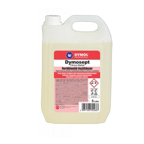 Fertőtlenítő hatású tisztítószer 5 liter Dymosept citrom illat 136027441