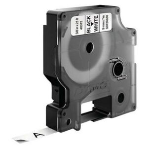 DYMO D1 9mm x 7m Schwarz auf Weiß Beschriftungsband - Dymo