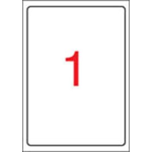 Etikett, tintasugaras nyomtatóhoz, 199,6 x 289,1 mm, fényes, fotóminőségű, APLI, 10 etikett/csomag 136027917 - Pólyás dosszié