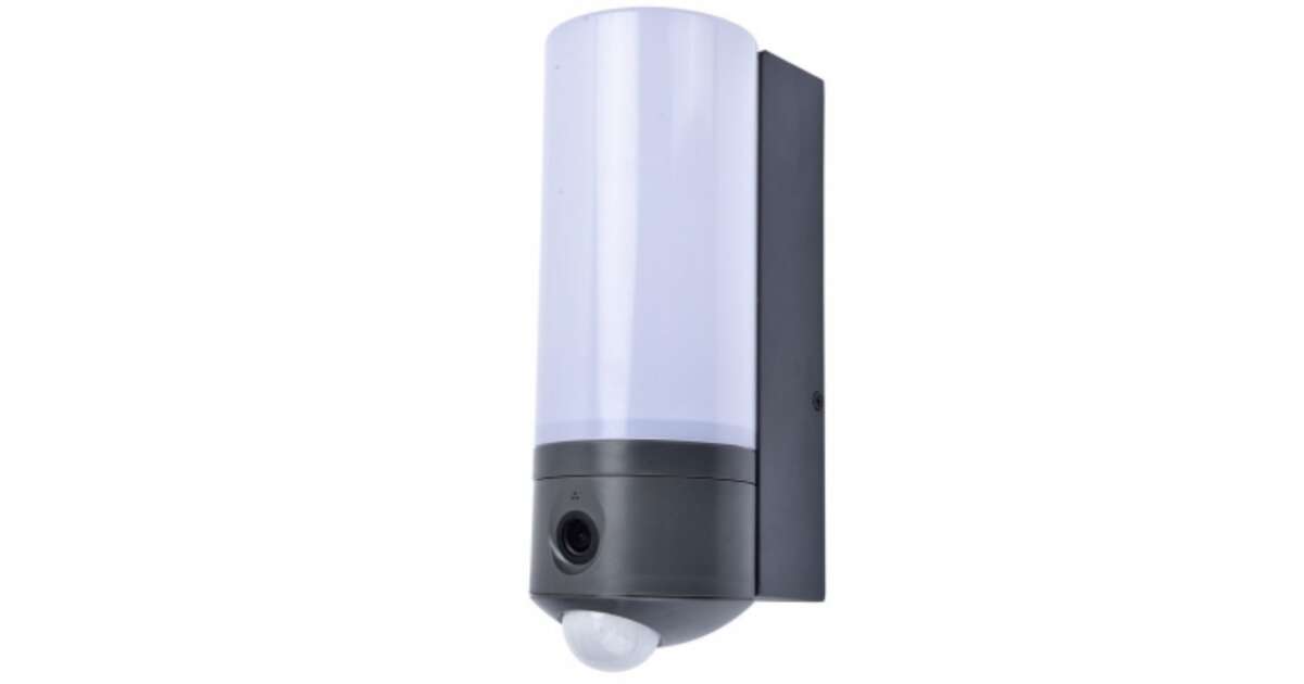 Connect LED mozgásérzékelős fali kültérre, kamerás (Polluxt) lámpa Smart | Pepita.hu