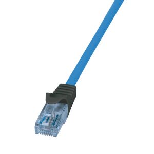 Logilink Prémium patch kábel, Cat.6A, U/UTP, 10G/PoE/HDBT, kék, 30 m (CPP030) 136030829