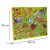 Magnetic maze game wooden board for travel in the city for 2 players 136040281